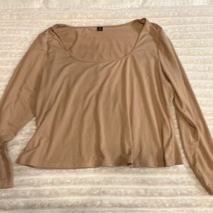Elegant Tan Women's Top